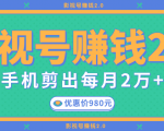 影视号赚钱项目2.0，无需电脑，一部手机剪出每月2W+收入-520资源库
