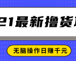 2021最新撸货项目，一部手机即可实现无脑操作轻松日赚千元-520资源库