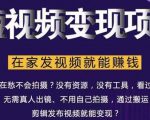 在家也能操作的短视频赚钱项目,无需真人,不用拍摄,纯搬运月入2到5万-520资源库