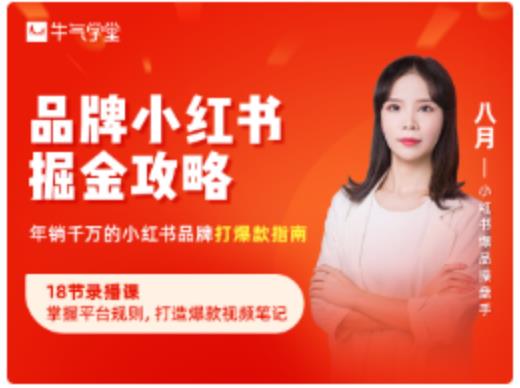 品牌小红书掘金攻略，年销千万的小红书品牌打爆款指南-520资源库