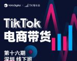 TK电商带货线下班第十六期(深圳站),从0到1带货出单-520资源库