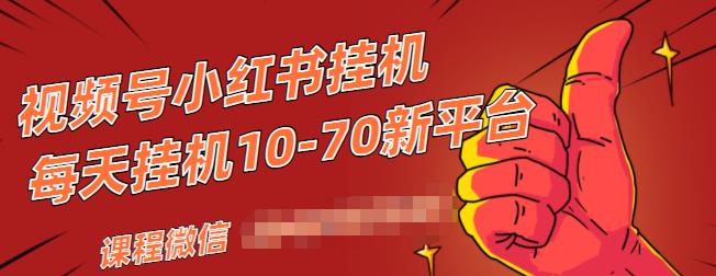 视频号小红书抖音挂机项目,小白无脑操作,按照要求来,单号每天几十米-520资源库