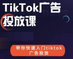 跨境B哥tiktok广告投放课,带你快速入门tiktok广告投放价值1680元-520资源库