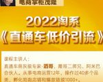 茂隆2022直通车低价引流玩法，教大家如何低投入高回报的直通车玩法-520资源库