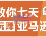 晟尧跨境·教你七天玩赚亚马逊，教你轻松玩赚亚马逊，适合小白学习-520资源库