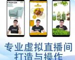 个人虚拟直播间的搭建与操作，专业虚拟直播间的打造与操作-520资源库