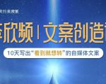 李欣频|文案创造课,0基础可报10天写出“看到就想转”的自媒体文案-520资源库
