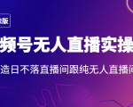 2022年视频号无人直播实操课，打造日不落直播间跟纯无人直播间-520资源库