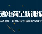 兴趣电商全新训练营:打破品销边界,带你玩转“兴趣电商“实现业务增长-520资源库