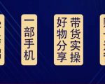 好物分享高阶实操课：0基础一部手机做好好物分享带货（24节课）-520资源库