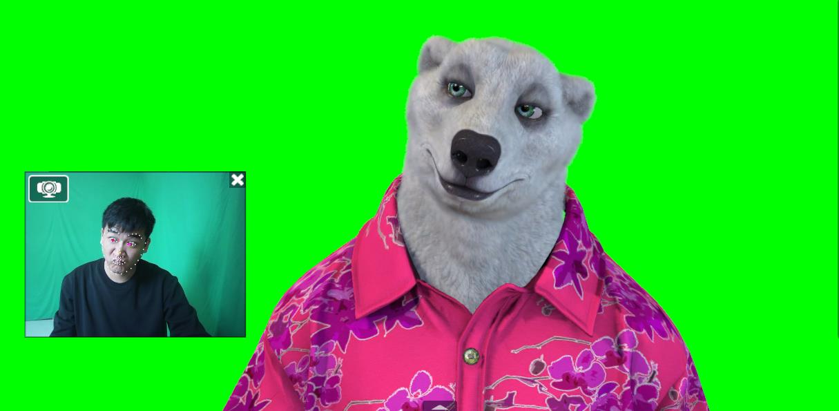 实时直播换脸卡通形象出镜，卡通形象面部捕捉(软件＋教程)-520资源库