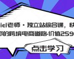Daniel老师·独立站综合课，快速开启你的跨境电商道路-价值2599元-520资源库