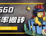 外面9800的CSGO汇率搬砖项目，一个月轻松赚几千【选品软件+详细教程】-520资源库