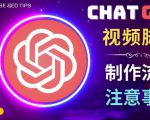 正确使用Chat GPT制作有价值的中文视频脚本，并在YouTube获利-520资源库