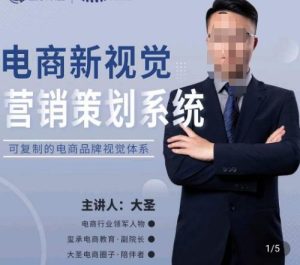 大圣·电商新视觉营销策划系统，可复制的电商品牌视觉识别系统-520资源库