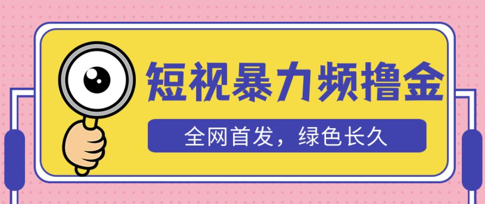 外面收费1680的短视频暴力撸金，日入300+长期可做，赠自动收款平台-520资源库