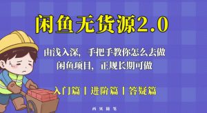 闲鱼无货源最新玩法，从入门到精通，由浅入深教你怎么去做【揭秘】-520资源库