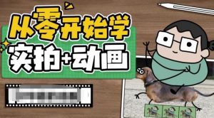 从零开始学实拍加动画，实拍加动画创意教程-520资源库
