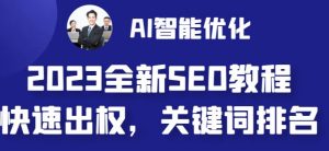 2023最新网站AI智能优化SEO教程，简单快速出权重，AI自动写文章+AI绘画配图-520资源库