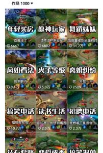 副业拆解：抖音王者荣耀游戏变现副业项目，视频版一条龙实操玩法分享给你-520资源库