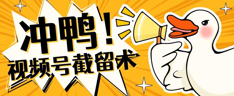 全球首发-视频号无限截留术-你不知道的流量沃土-520资源库