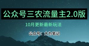 (10月)三农流量主项目2.0——精细化选题内容，依然可以月入1-2万-520资源库