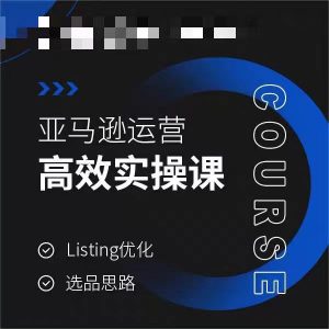 亚马逊运营高效实操课，Listing优化，选品思路-520资源库