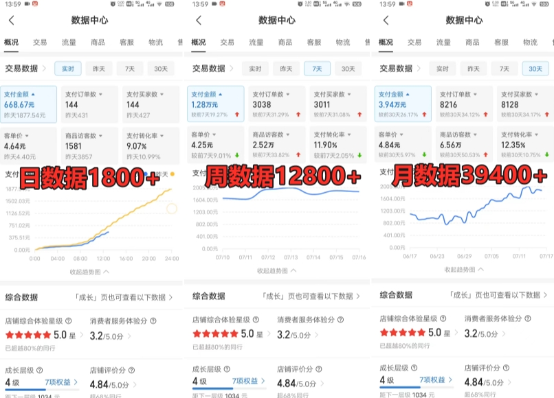 拼多多虚拟电商训练营月入30000+你也行，暴利稳定长久，副业首选-520资源库