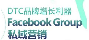 DTC品牌增长利器：Facebook Group私域营销策略-520资源库