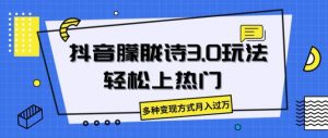 抖音朦胧诗3.0.轻松上热门，多种变现方式月入过万【揭秘】-520资源库