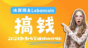 法国闲鱼Leboncoin跨境电商教程：环境邮箱电话解决产品上传及流量，悄悄赚钱【揭秘】-520资源库