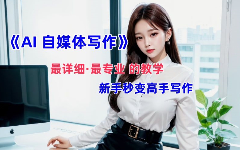 AI自媒体文章创作全网最详细教程，新手秒变写作高手，多方位发展-520资源库