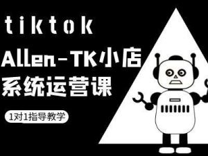TK小店系统运营课-tiktok跨境电商教程-520资源库