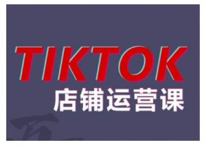 2024TikTok小店运营课程，帮助你解决东南亚跨境TK店铺运营五大常见问题-520资源库