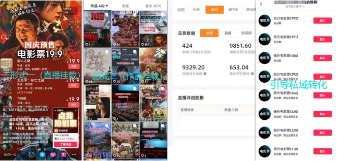 电影票小程序挂载_蹭新电影热度+后续流量延伸【揭秘】-520资源库