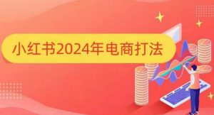 小红书2024年电商打法，手把手教你如何打爆小红书店铺-520资源库