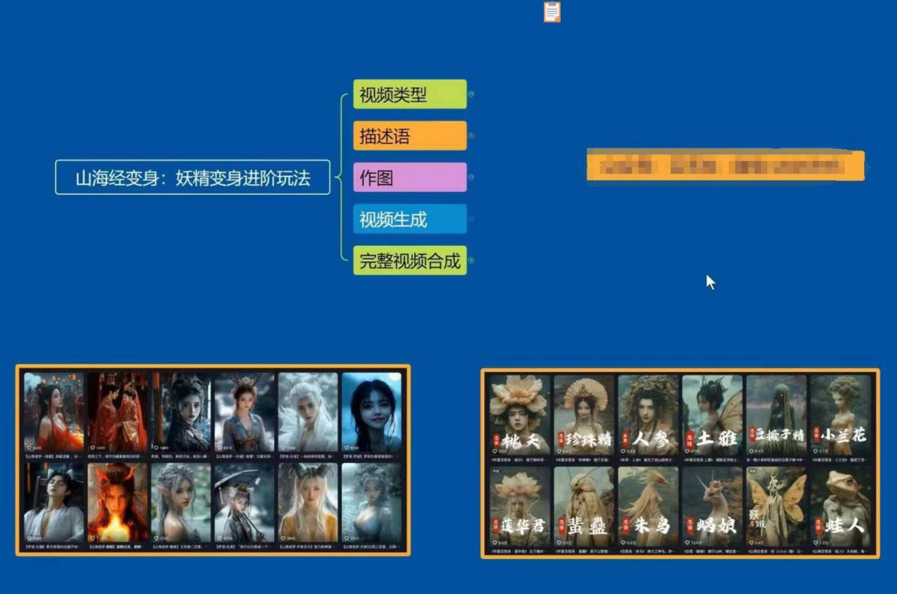 云天AI山海经变身视频教程，妖精变身进阶保姆级教学-520资源库