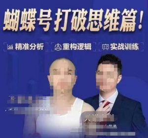 天诺老吴蝴蝶号50节线上课,蝴蝶号打破思维篇-520资源库