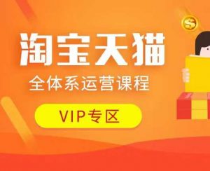 淘宝天猫全体系运营课程：店铺全系运营、动销玩法、付费推广、流量提升、擦边球玩法等等-520资源库