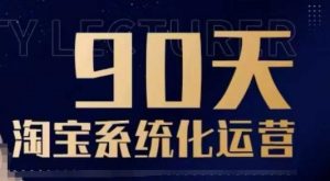 90天淘宝系统化运营，从入门到精通-520资源库