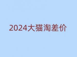 2024版大猫淘差价课程，新手也能学的无货源电商课程-520资源库