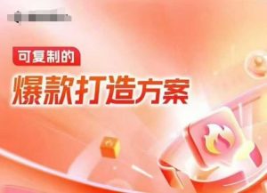 天猫电商爆款运营，可复制的爆款打造方案(线下内训课录音+字幕)-520资源库