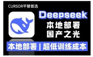 2025年deepseek R1 大型模型本地安装部署(文件+教程)本地部署，超低训练成本-520资源库