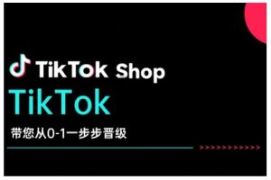 TikTok Shop带您从0-1一步步晋级，开启电商新征程，在TikTok商业领域实现突破与成长-520资源库
