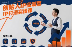创始人IP实训营，IP打造实操课-520资源库