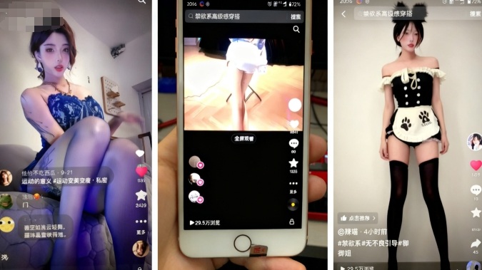 11月最新抖音快手美女起号技术，抖音素材混剪+快手搬运二创-520资源库