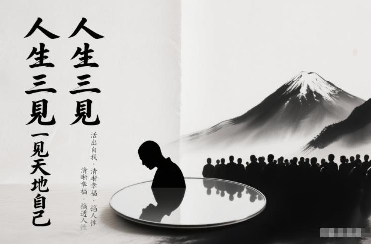 人生三见一见天地见众生见自己，活出自我拥有清晰幸福人生，搞透人性-520资源库