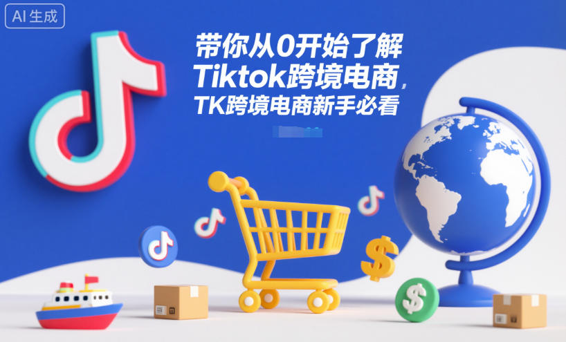 带你从0开始了解Tiktok跨境电商，TK跨境电商新手必看-520资源库