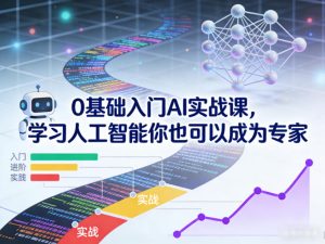 0基础入门AI实战课，学习人工智能你也可以成为专家-520资源库