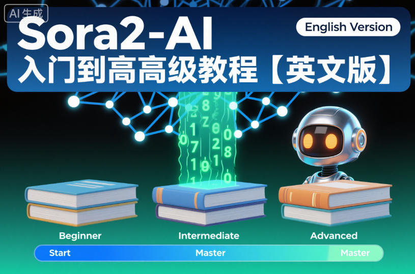 Sora2-AI入门到高级教程【英文版】-520资源库